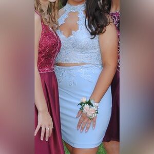 Faviana 8071 Formal Set in Sky Blue 🩵